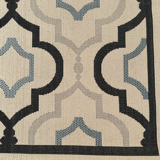 Safavieh 7ft 10in × 10ft 9in Safavieh Courtyard Collection Area Rug For Sale - Image 4 of 12