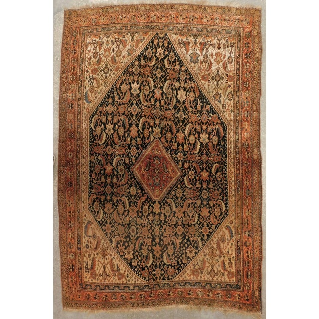 Antique Persian Qashqai Rug For Sale - Image 13 of 13
