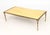Metal Maison Jansen Style Brass Coffee Table For Sale - Image 7 of 8
