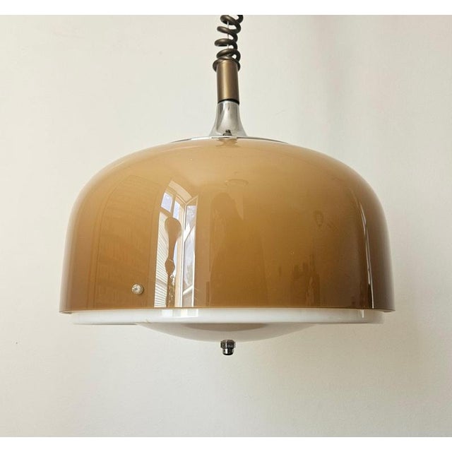 Mid-Century Pendant Meblo from Guzzini, Italy, 1970s For Sale - Image 6 of 11