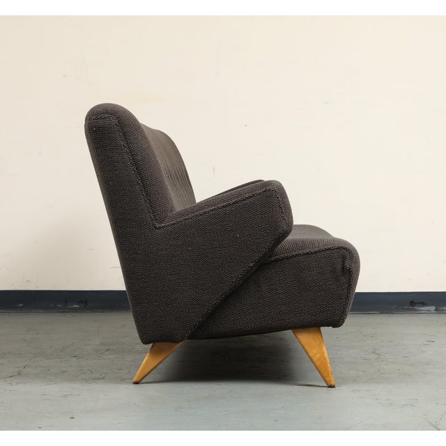 Textile Midcentury Modern Jens Risom Model 37 Sofa for Knoll, 1940s For Sale - Image 7 of 15