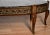 1930s French Walnut & Applied Brass Coffee Table For Sale - Image 6 of 8