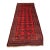 Antique Ersari Beshir Turkmen C-Scroll Diamond Gul Gallery Rug - 6'1" X 10'0" For Sale