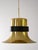 Scandinavian Gold Lamp, 1960s For Sale - Image 3 of 7