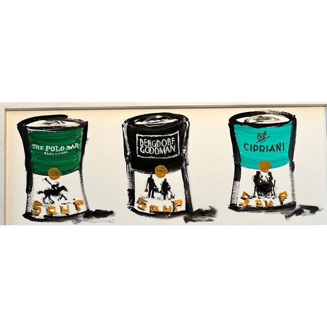 NYC Soup Still Life Pop Art Painting For Sale - Image 4 of 5