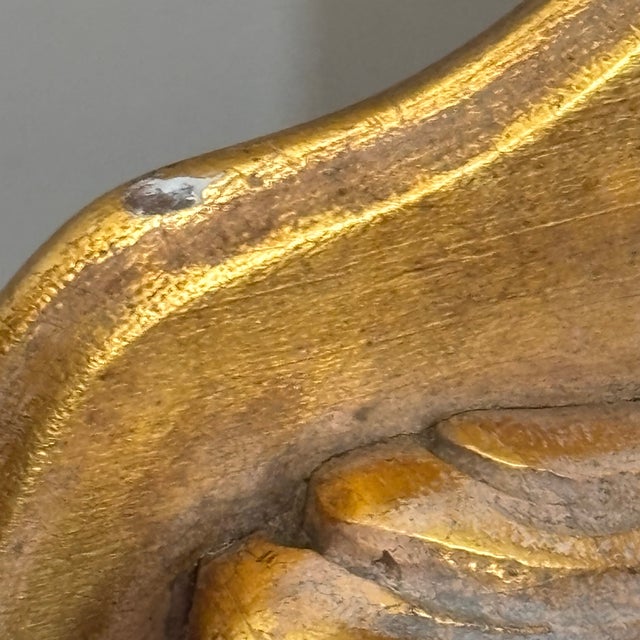 Mid-20th Century Carved Wood Rococo Style Wall Brackets -- A Pair For Sale - Image 16 of 18