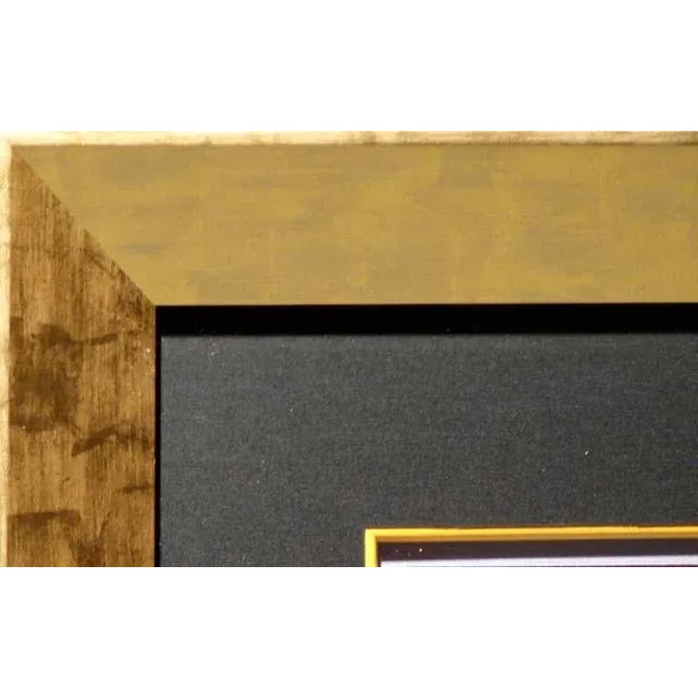 "Fille Fleur" framed Original Limited Edition Serigraph by Victor Vasarely Hand Signed by the Artist Image size - 17" x...