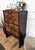 Mid-Century Modern Italian Walnut Bar Cabinet, 1940s For Sale - Image 4 of 11