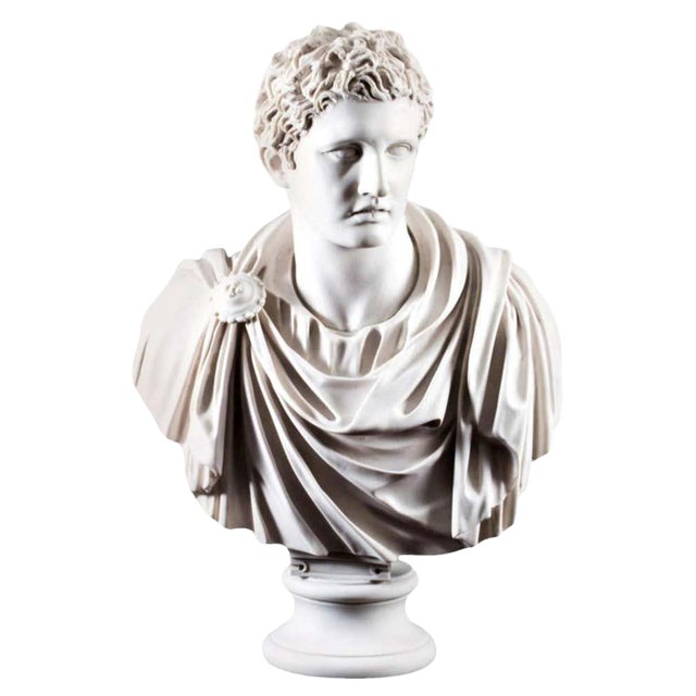 Mark Antony Bust Sculpture, 20th Century For Sale