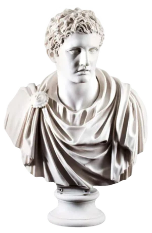 Mark Antony Bust Sculpture, 20th Century