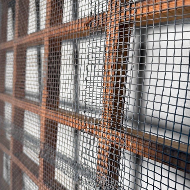 Antique Japanese Wooden Door Wall Panel, 1890s For Sale - Image 13 of 17