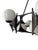 Metal Brutalist Style Chandelier, 1950s For Sale - Image 7 of 15