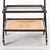 Mid-Century Italian Ebonized Wood Three-Tiered Bar Cart With Removable Trays For Sale - Image 9 of 11