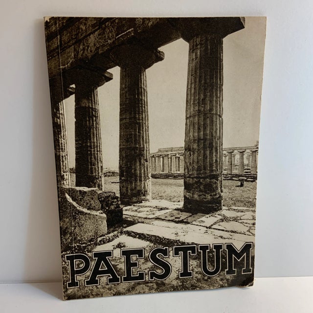 Paper 1939 Paestum Sicily Booklet For Sale - Image 7 of 7