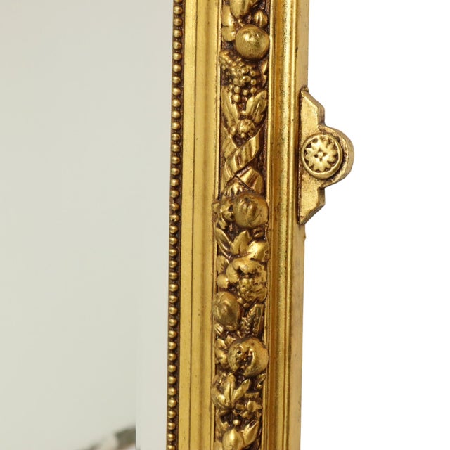 Gold Antique French Gold Bevelled Mirror, 1890s For Sale - Image 8 of 18