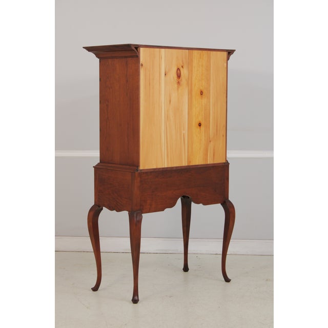 Bench Made Cherry 8 Drawer Highboy For Sale - Image 14 of 15