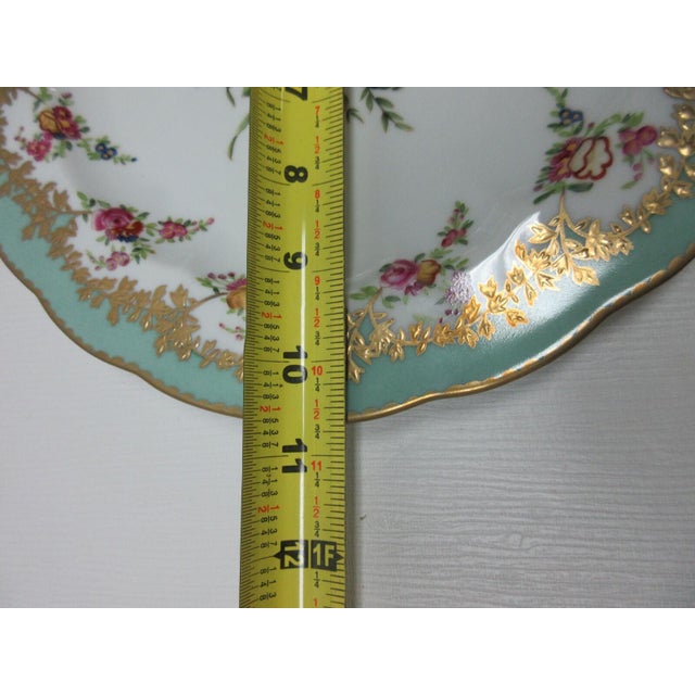1980s Chelsea House Decorative Floral Design Dining Plate Asian Inspired For Sale In Philadelphia - Image 6 of 9