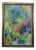 Colorful Framed Abstract Painting For Sale
