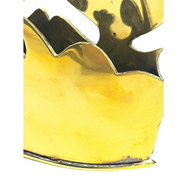 Antique English Crown Form Wall Pocket or Tidy For Sale - Image 11 of 18