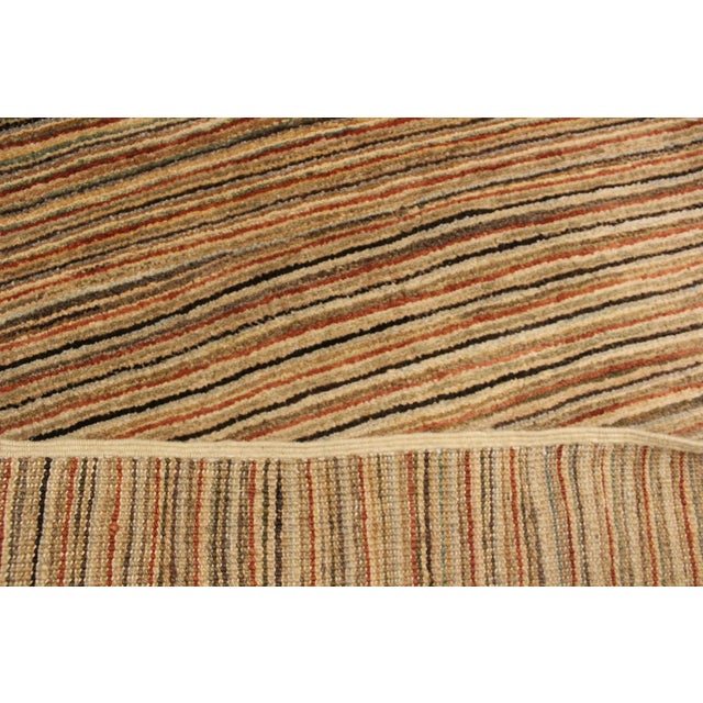 Beige Contemporary Gabbeh Beige/Rust Wool Rug - 3'1'' X 5'1'' For Sale - Image 8 of 10