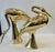 Pair Brass Crane Sculptures, 1960s. For Sale - Image 9 of 12