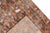 Persian Vintage Persian Handmade Brown Geometric Wool Rug For Sale - Image 3 of 11
