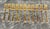 1950s Vintage Mid-Century Dirilyte "Regal" Flatware Set - Solid Golden Bronze - Large 115-Piece Service Assortment With Original 2-Tier Wood Chest For Sale - Image 5 of 12