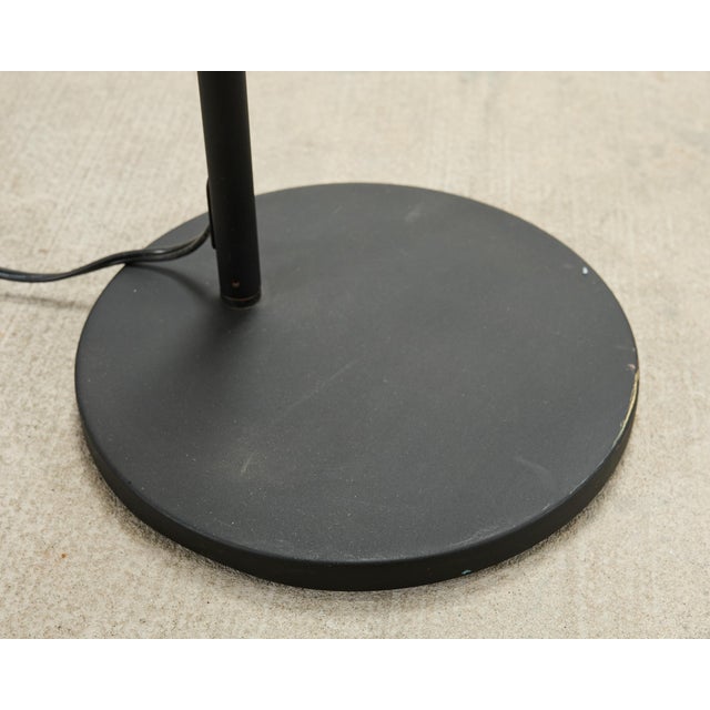 2000 - 2009 Modern Style Brushed Steel Adjustable Pharmacy Floor Lamp For Sale - Image 5 of 18