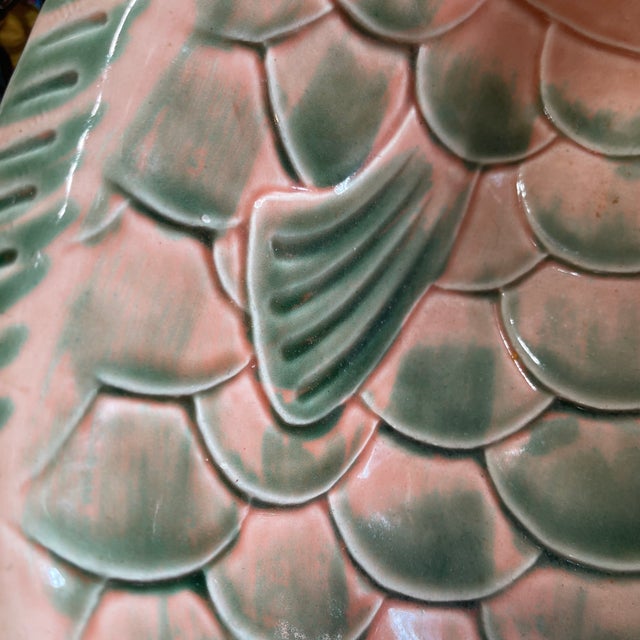 Fish Bowl Italian Baldelli Fine Ceramic Sculpture For Sale - Image 10 of 10