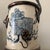 Blue Antique Asian Blue and White Ceramic Water Vase Pipe For Sale - Image 8 of 12