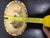Late 20th Century Vintage Hand-Painted Mexican Tonalá Ceramic Oval Scalloped Bowl - 8.5" For Sale - Image 5 of 8