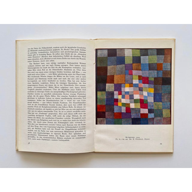 Paul Klee Vintage 1955 First Edition Lithograph Print Hardcover Mid Century Modernist Art Book For Sale - Image 11 of 18