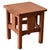 Mission Mission Oak Slat End Table - Michael's Cherry (Mc1) For Sale - Image 3 of 6