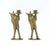 Brass Pig Butler Candle Holder, a Pair For Sale - Image 10 of 10