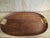 Vintage Teak & Wicker Tablett For Sale - Image 3 of 4