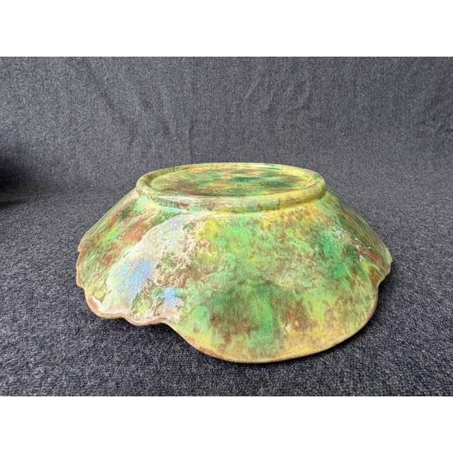 Antique Majolica Leaf Bowl For Sale - Image 10 of 15