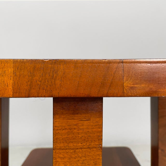 Art Deco Italian Wood Coffer Table with Double Rectangular Top, 1930s For Sale - Image 10 of 16