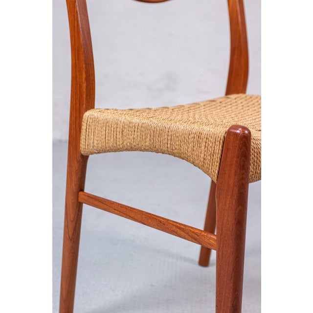 Mid-Century Danish Teak Chairs by Arne Wahl Iversen, 1960s, Set of 5 For Sale - Image 10 of 18