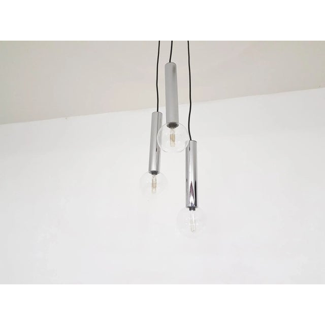 Mid-Century Modern Glass Globe Cascade Light by Motko Ishii for Staff leuchten, 1960s For Sale - Image 3 of 11