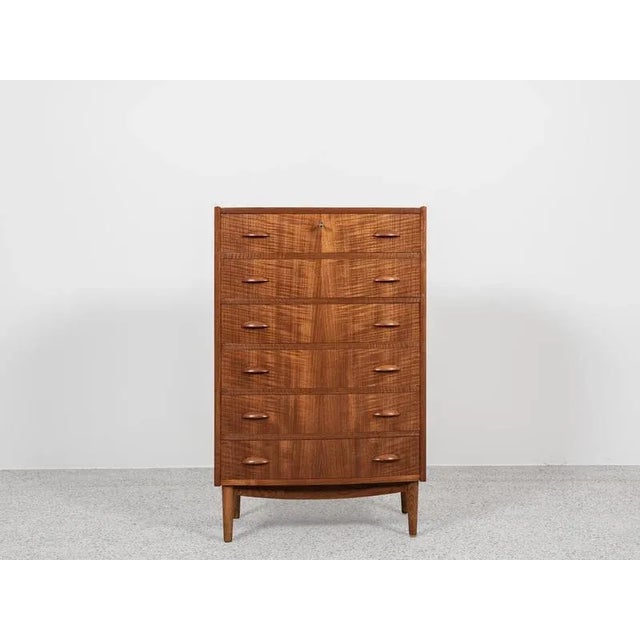 Vintage Danish Chest of Drawers in Teak, 1960s For Sale - Image 10 of 10