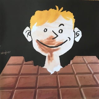 2007 French Advertising Poster, Chocolat (Re-Issue) For Sale