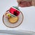 1990s Kurt Adler Style Colorful Reflector Striped Ornaments- Set of Three For Sale - Image 4 of 9