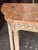 Mid 20th Century Italian Louis XVI Style Console With Rouge Marble Top For Sale - Image 10 of 13