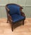 2000 - 2009 Victorian Upholstered Tub Chairs with Swans, Set of 2 For Sale - Image 5 of 9