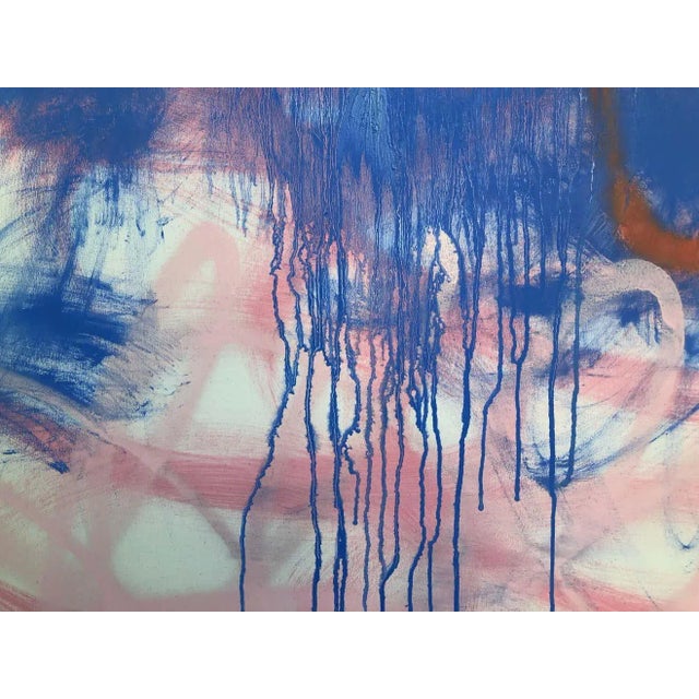 Plastic Mirtha Moreno, Abstract Expressionist Painting on Panel Titled "Crossroads", 2020 For Sale - Image 7 of 10