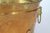 Vintage Oval Brass Cachepot W/ Lion Head Handles, Paw Feet and Etched Asian Motif For Sale In Milwaukee - Image 6 of 18