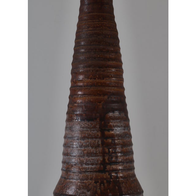 Ceramic Art Nouveau Ceramic Table Lamp from Hans Henrik Petersen Hpk, Denmark, 1930s For Sale - Image 7 of 18