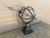 Contemporary Brutalist Style Iron Garden Armillary Sundial, Usa, 20th Century For Sale - Image 3 of 12