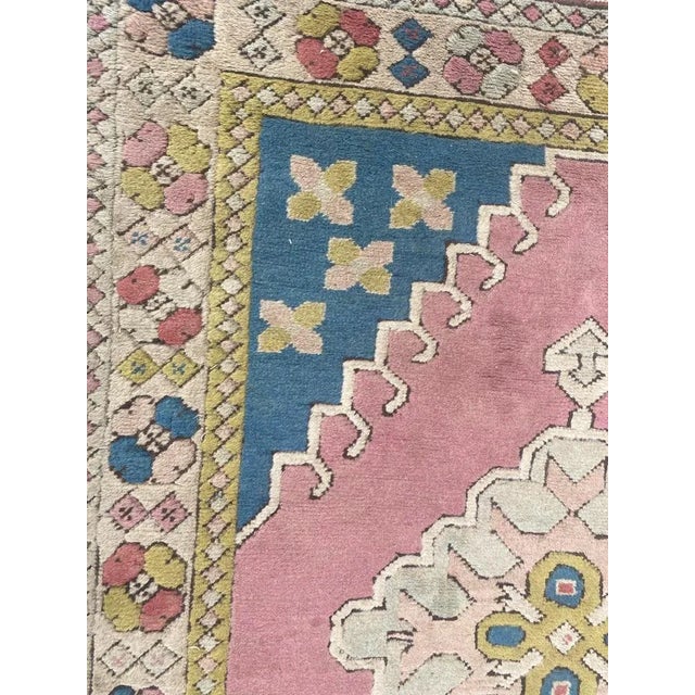 Vintage Turkish Kars Rug For Sale - Image 3 of 18