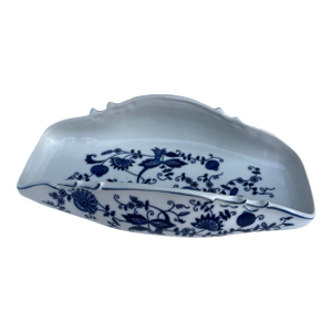 Vintage Blue Onion Asparagus Server